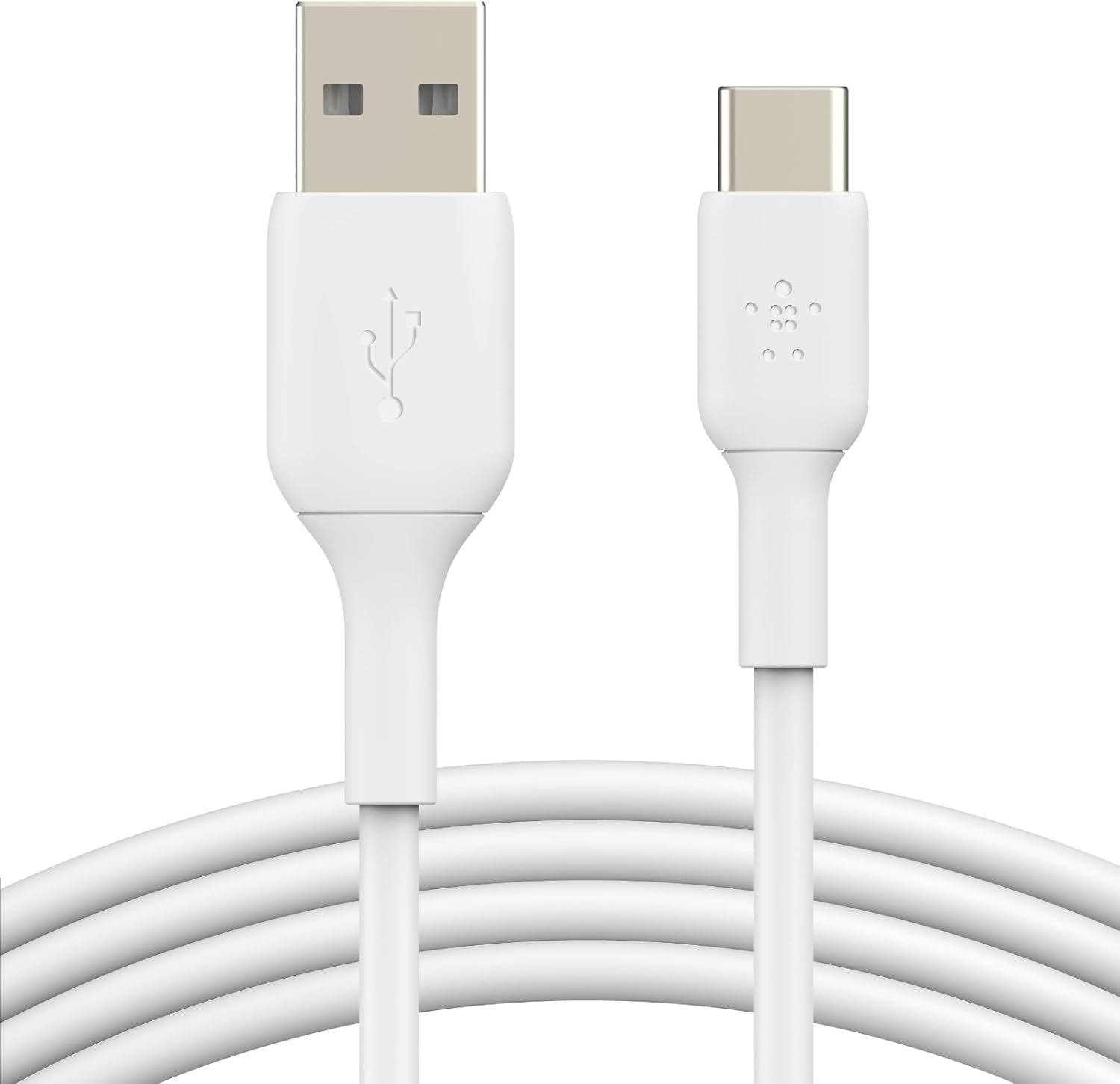 Belkin Boost Charge USB-A to USB-C Cable, 1M - White Belkin Boost Charge USB-A to USB-C Cable, 1M - White